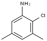 Benzenamine, 2-chloro-3,5-dimethyl- Struktur