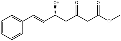 6-Heptenoic acid, 5-hydroxy-3-oxo-7-phenyl-, methyl ester, (5R,6E)-