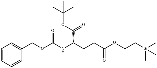 L-Glutamic acid, N-[(phenylmethoxy)carbonyl]-, 1-(1,1-dimethylethyl) 5-[2-(trimethylsilyl)ethyl] ester