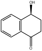 1(2H)-Naphthalenone, 3,4-dihydro-4-hydroxy-, (4S)- Struktur