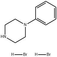 Piperazine, 1-phenyl-, hydrobromide (1:2) Struktur