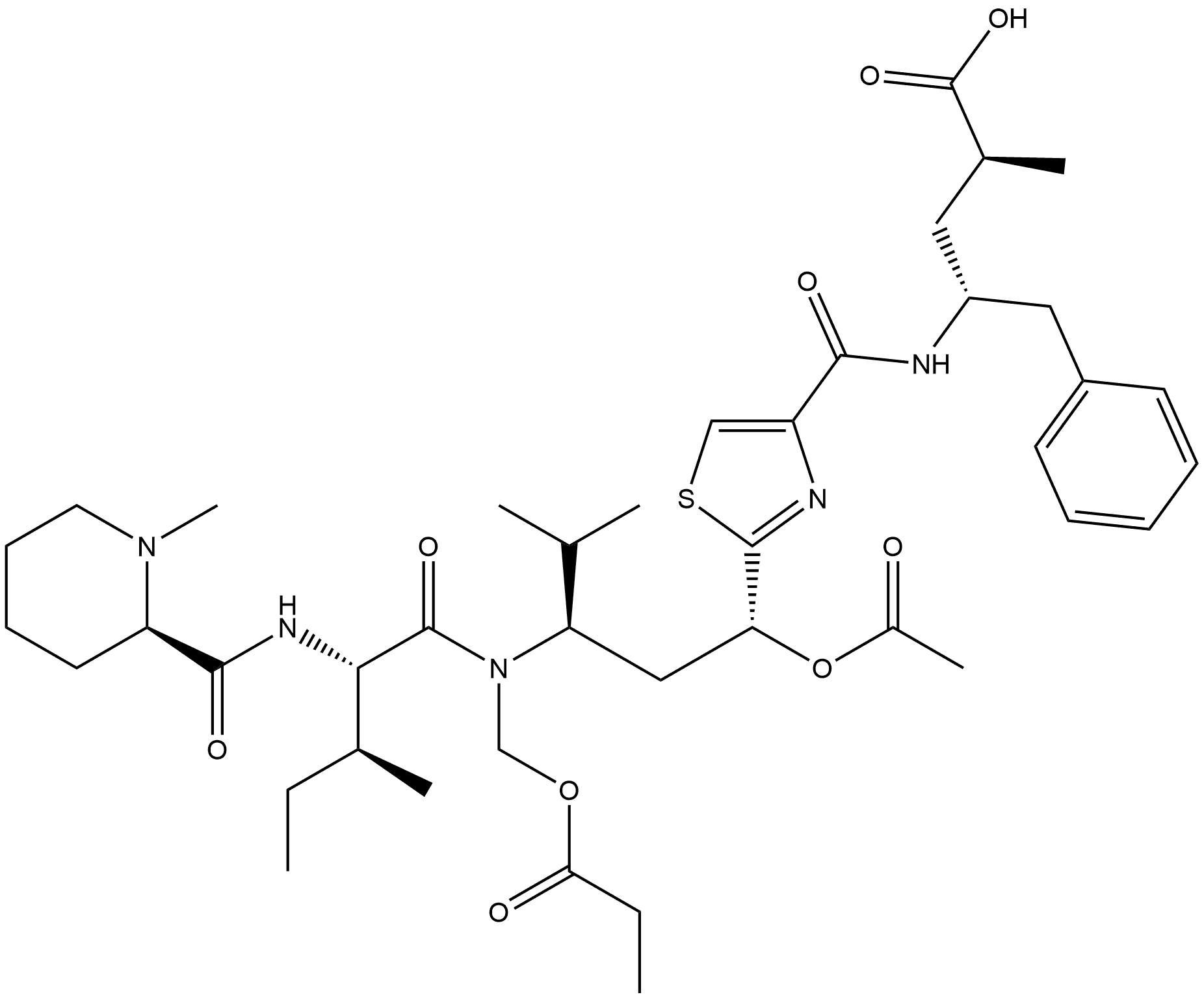 Tubulysin F Struktur