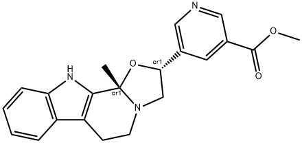 α-Naucleonidine Struktur