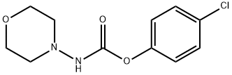 Carbamic acid, 4-morpholinyl-, 4-chlorophenyl ester (9CI) Struktur