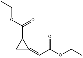 Cyclopropanecarboxylic acid, (2-ethoxy-2-oxoethylidene)-, ethyl ester, (Z)- (9CI)