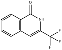 1(2H)-Isoquinolinone, 3-(trifluoromethyl)- Struktur