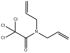 Acetamide, 2,2,2-trichloro-N,N-di-2-propen-1-yl- Struktur