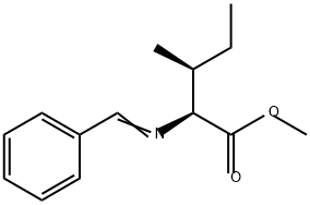 L-Isoleucine, N-(phenylmethylene)-, methyl ester Struktur