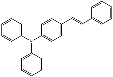 (E)-N,N-Diphenyl-4-styrylaniline Struktur