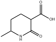 3-Piperidinecarboxylic acid, 6-methyl-2-oxo- Struktur