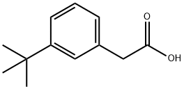 2-(3-tert-butylphenyl)acetic acid Struktur