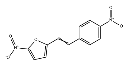 2-硝基-5-[2-(4-硝基苯基)乙烯基]呋喃, 4252-04-4, 結(jié)構(gòu)式