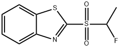 Benzothiazole, 2-[(1-fluoroethyl)sulfonyl]-