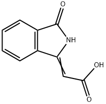 Acetic acid, 2-(2,3-dihydro-3-oxo-1H-isoindol-1-ylidene)-