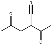 Pentanenitrile, 2-acetyl-4-oxo- Struktur