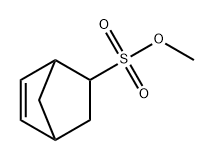 Bicyclo[2.2.1]hept-5-ene-2-sulfonic acid, methyl ester Struktur