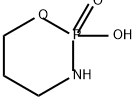 2H-1,3,2-Oxazaphosphorine, tetrahydro-2-hydroxy-, 2-oxide Struktur