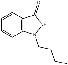 3H-Indazol-3-one, 1-butyl-1,2-dihydro- Struktur