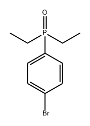 Phosphine oxide, (4-bromophenyl)diethyl- Struktur