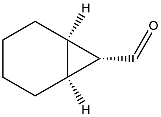 Bicyclo[4.1.0]heptane-7-carboxaldehyde, (1α,6α,7α)- Struktur