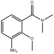 Benzamide, 3-amino-2-methoxy-N,N-dimethyl- Struktur