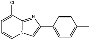 Imidazo[1,2-a]pyridine, 8-chloro-2-(4-methylphenyl)- Struktur