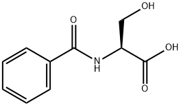 L-Serine, N-benzoyl- Struktur