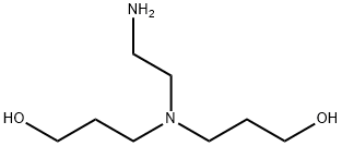 1-Propanol, 3,3'-[(2-aminoethyl)imino]bis- Struktur