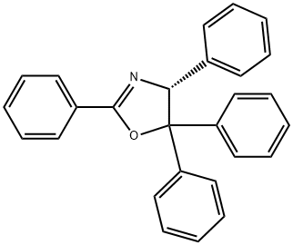 (R)-2,4,5,5-Tetraphenyl-4,5-dihydrooxazole Struktur