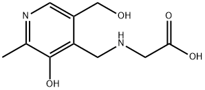 Glycine, N-[[3-hydroxy-5-(hydroxymethyl)-2-methyl-4-pyridinyl]methyl]-