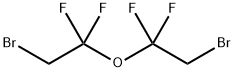 2-bromo-1-(2-bromo-1,1-difluoroethoxy)-1,1-difluoroethane Struktur