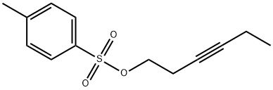 3-Hexyn-1-ol, 1-(4-methylbenzenesulfonate) Struktur