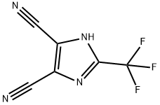 1H-Imidazole-4,5-dicarbonitrile, 2-(trifluoromethyl)- Struktur