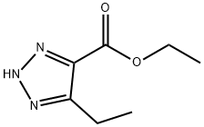 Ethyl 5-ethyl-2H-1,2,3-triazole-4-carboxylate Struktur