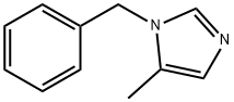 1H-Imidazole, 5-methyl-1-(phenylmethyl)- Struktur