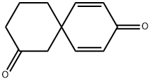 Spiro[5.5]undeca-7,10-diene-2,9-dione Struktur