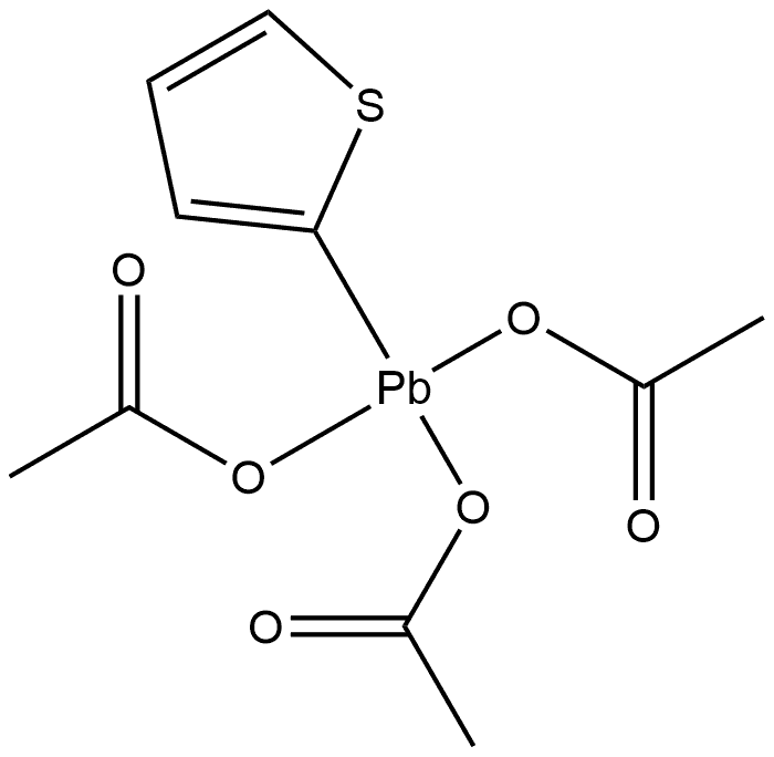 Plumbane, tris(acetyloxy)-2-thienyl- (9CI)