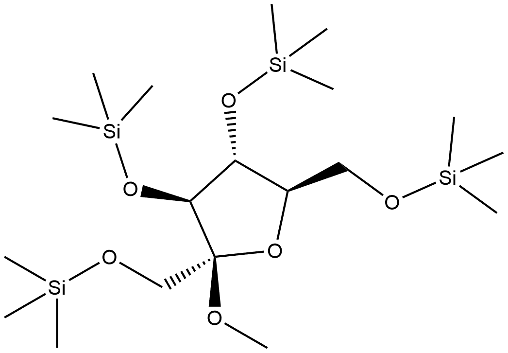 β-D-Fructofuranoside, methyl 1,3,4,6-tetrakis-O-(trimethylsilyl)-