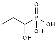 Phosphonic acid, P-(1-hydroxypropyl)- Struktur