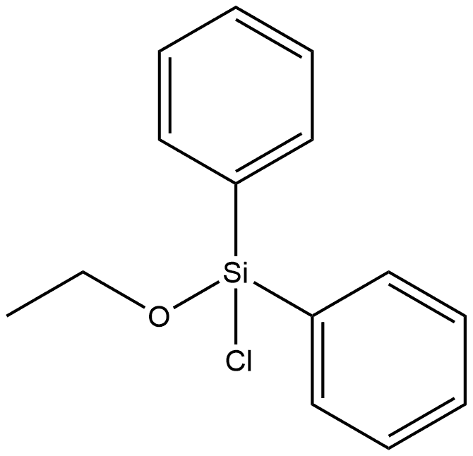 Benzene, 1,1'-(chloroethoxysilylene)bis-