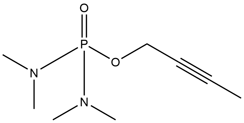 Phosphorodiamidic acid, tetramethyl-, 2-butynyl ester (9CI)