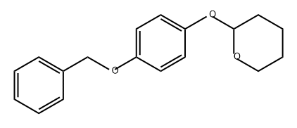 2H-Pyran, tetrahydro-2-[4-(phenylmethoxy)phenoxy]-