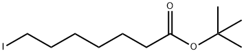 Heptanoic acid, 7-iodo-, 1,1-dimethylethyl ester Struktur