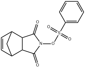 4,7-Methano-1H-isoindole-1,3(2H)-dione, 3a,4,7,7a-tetrahydro-2-[(phenylsulfonyl)oxy]-