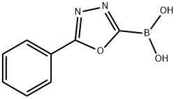 Boronic acid, B-(5-phenyl-1,3,4-oxadiazol-2-yl)- Struktur