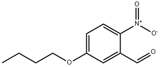 5-Butoxy-2-nitrobenzaldehyde Struktur