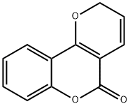 2H,5H-Pyrano[3,2-c][1]benzopyran-5-one Struktur