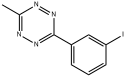 3-(3-Iodophenyl)-6-methyl-1,2,4,5-tetrazine Struktur