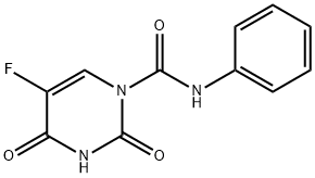 1(2H)-Pyrimidinecarboxamide, 5-fluoro-3,4-dihydro-2,4-dioxo-N-phenyl- Struktur