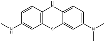 10H-Phenothiazine-3,7-diamine, N3,N3,N7-trimethyl- Struktur